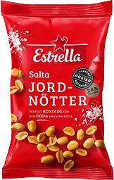Jordnötter Salta 160g Estrella