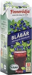 Blåbärsdryck Ekologisk 1l KRAV Finnerödja