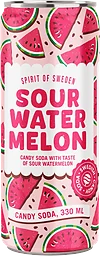 Läsk Sour Water Melon 330ml Spirit of Sweden