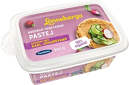 Pastej vegetarisk bredbar kryddad med Karl-Johansvamp