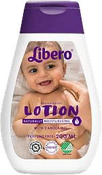 Barnlotion Oparfymerad 200ml Miljömärk Libero