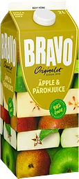 Juice Äpple & Päron 2l Bravo