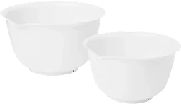 Vispskål Vit 1,5+2,75l ICA