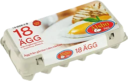 Ägg Frigående 18-p Alsbo Ägg