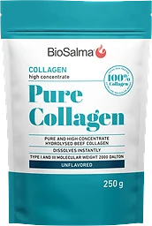 Kosttillskott Pure Collagen 97% Protein 250g BioSalma