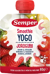 Smoothie Yogo Jordgubb 6 Mån
