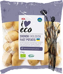 Fast potatis Ekologisk 2kg KRAV Klass 2 ICA