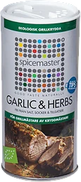 BBQ Garlic & herbs Ekologisk 110g Spicemaster