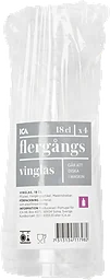 Vinglas flergångsplast 18cl 4-p ICA