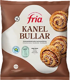 Kanelbulle Glutenfri Fryst 230g Fria