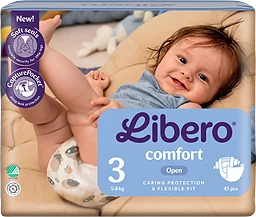 Blöjor Comfort Strl 3 5-8kg 43-p  Libero