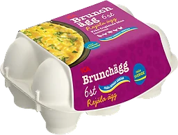 Brunchägg Frigående L 6-p ICA