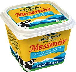 Messmör Lätt 2% 450g Fjällbrynt