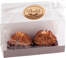 Nöttoppar 2-pack 120g Dahls Bageri