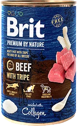 Hundmat Våtfoder nötkött 400 Gram Brit Premium