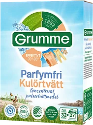 Kulörtvättmedel Parfymfri