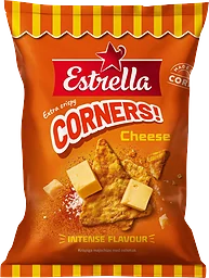 Chips Corners Cheese 160g Estrella