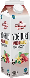 Yoghurt Hallon Vanilj 1000g Falköpings Mejeri