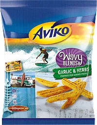 Pommes wavy blends garlic herbs 600g Aviko