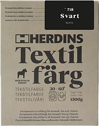 Textilfärg Svart Textilfärg