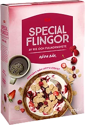 Specialflingor Röda bär 375g ICA