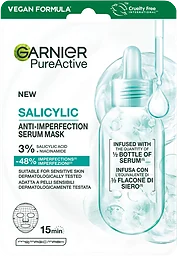 Ansiktsmask Salicylic Anti-Imperfection Serum Mask 28g Garnier