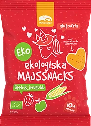 Majssnacks Äpple Jordgubb Från 10 Månader