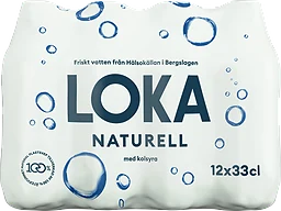 Kolsyrat vatten Naturell 12-pack