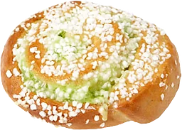 Pistagebulle Laktosfri 1-p