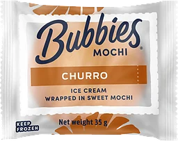 Glass Mochi Churro 35g Bubbies
