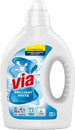 Flytande Tvättmede Brilliant White 760ml Via