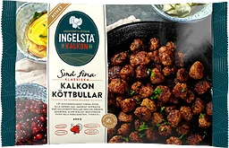 Kalkonköttbullar små fina Fryst 400g Ingelsta Kalkon