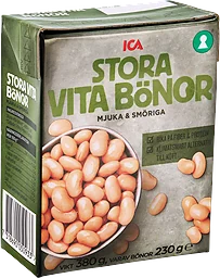 Stora Bönor Vita 380g ICA
