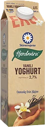 Yoghurt Vanilj 3% 1000g KRAV Skåne Hjordnära