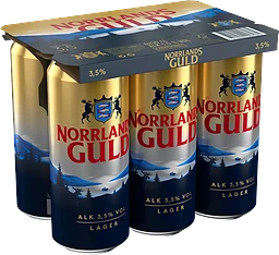 Öl 3,5% 50cl 6-p Norrlands Guld