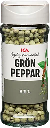 Grönpeppar Hel 10g ICA