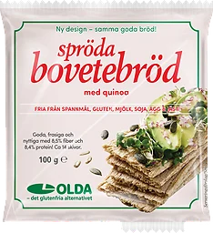 Bovetebröd med Quinoa