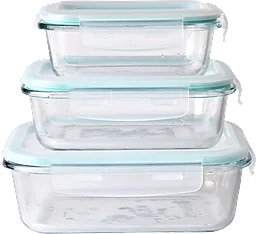 Matlåda Glas 3-pack