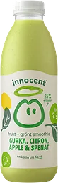 Smoothie Gurka Citron Äpple Spenat