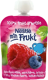 Min frukt Smoothie Hallon & blåbär Från 6m 90g Nestle