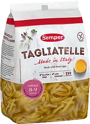 Tagliatelle med ägg glutenfri 250g Semper