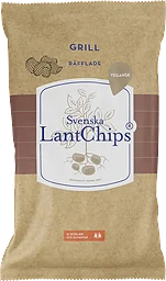 Grill Räfflade Chips