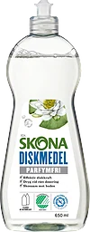 Handdiskmedel Parfymfri 650ml Miljömärkt ICA Skona