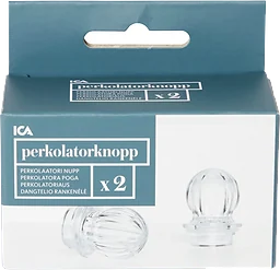 Plastknopp m packning till perkulator 2p ICA