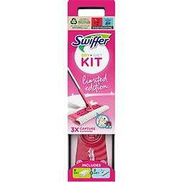 Golvmopp Startkit Swiffer 
br
 Rosa Bandet