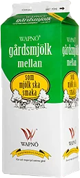 Mellanmjölk 1,5% 1,5l Wapnö