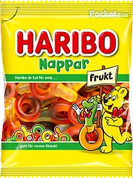 Nappar Fruit 80g Haribo