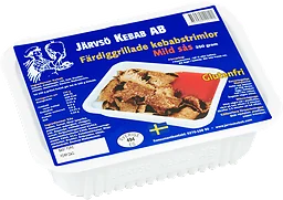 Färdiggrillad kebab med mild sås 350g Järvsö Kebab