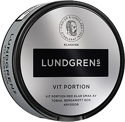 Lundgrens Vit Portion 17.6 Gram