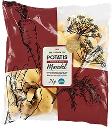 Potatis Norrlandsmandel 2kg Klass 1 ICA